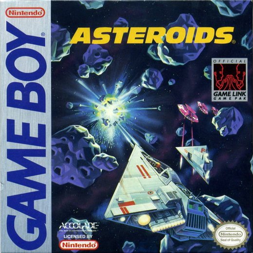 Asteroids box art