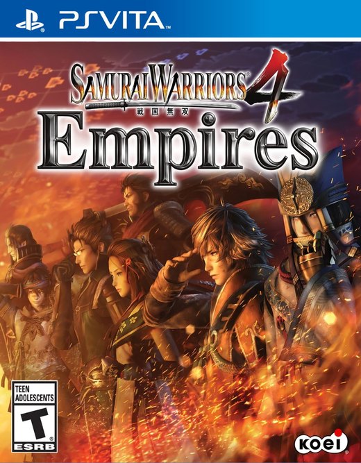 Samurai Warriors 4 Empires box art