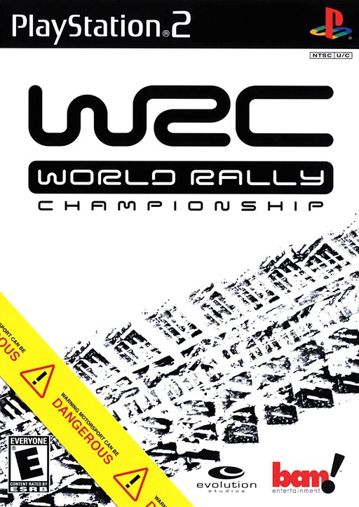 WRC: World Rally Championship box art