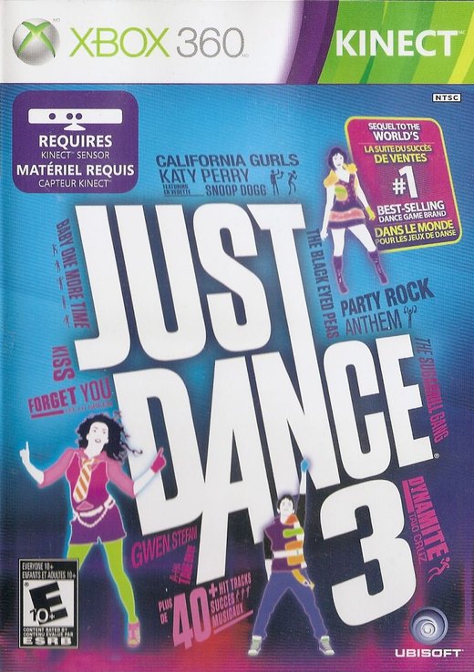 Just Dance 3 box art
