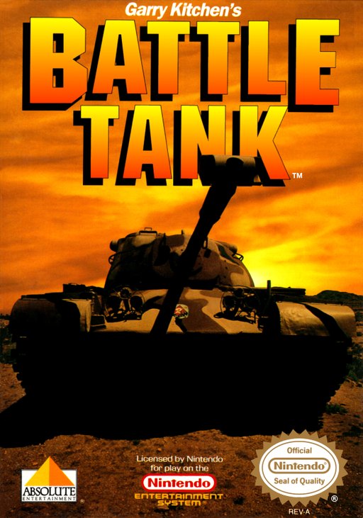 Garry Kitchen's Battletank box art