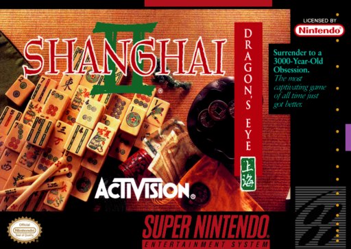 Shanghai II: Dragon's Eye box art