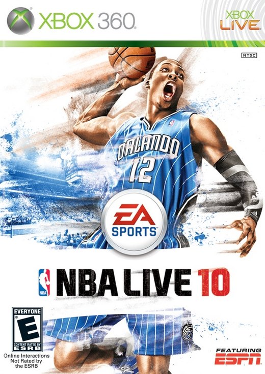 NBA Live 10 box art