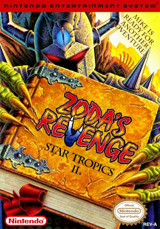 Zoda's Revenge: StarTropics II box art