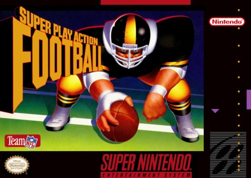 Super Play Action Football box art