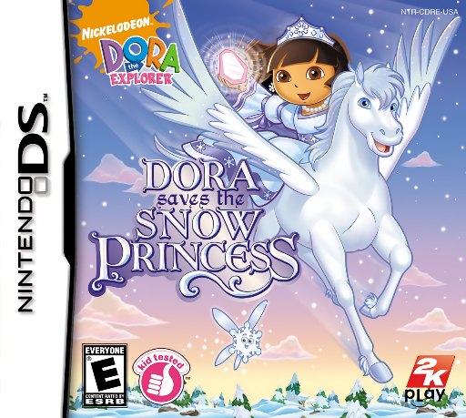 Dora the Explorer: Dora Saves the Snow Princess box art