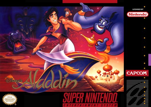 Aladdin box art