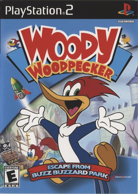 Woody Woodpecker box art
