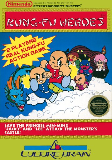 Kung-Fu Heroes box art