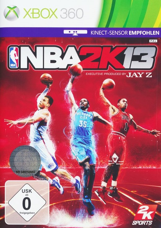 NBA 2K13 box art