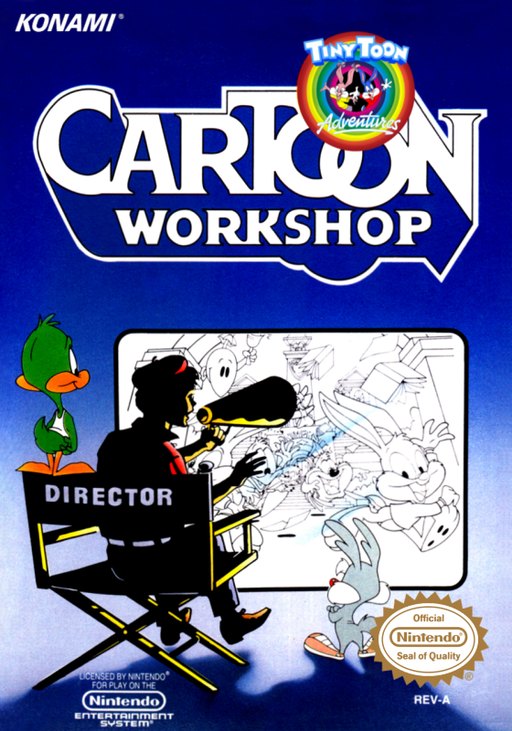 Tiny Toon Adventures Cartoon Workshop box art