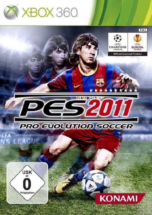 PES 2011: Pro Evolution Soccer box art