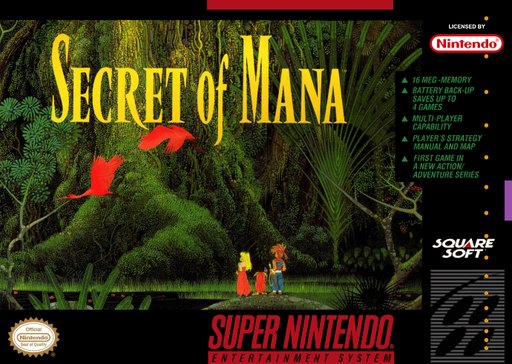 Secret of Mana box art