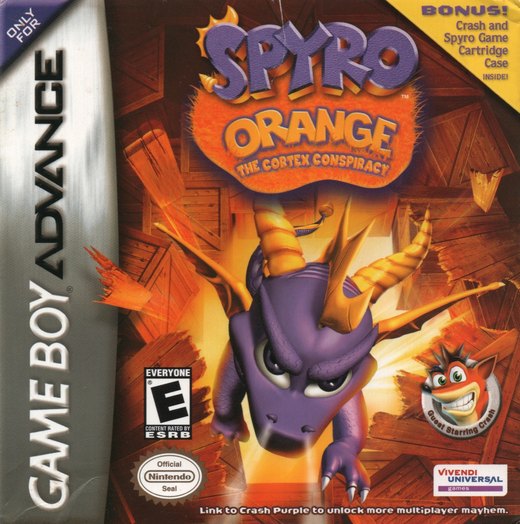Spyro Orange: The Cortex Conspiracy box art