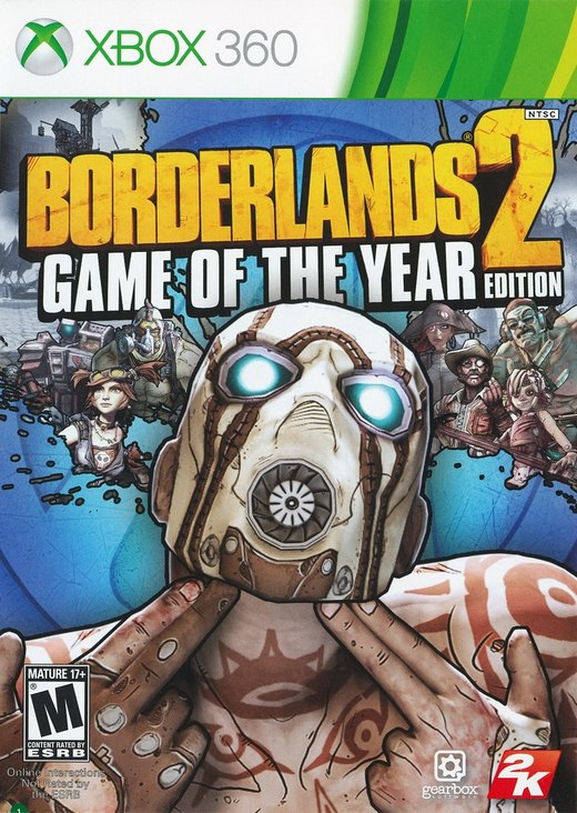 Borderlands 2: Game of the Year Edition box art