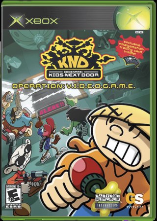 Codename Kids Next Door: Operation V.I.D.E.O.G.A.M.E. box art