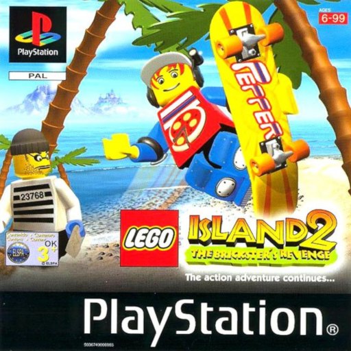 LEGO Eiland 2: De Wraak van Dondersteen box art
