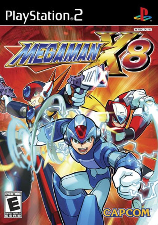 Mega Man X8 box art
