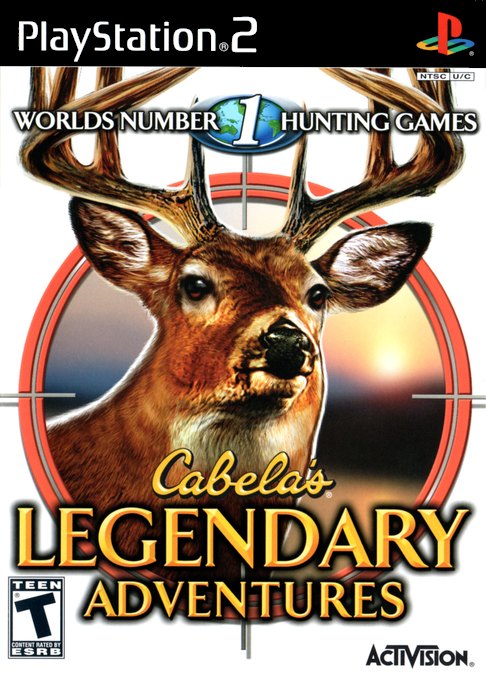 Cabela's Legendary Adventures box art