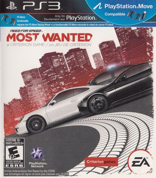 Need for Speed: Most Wanted box art
