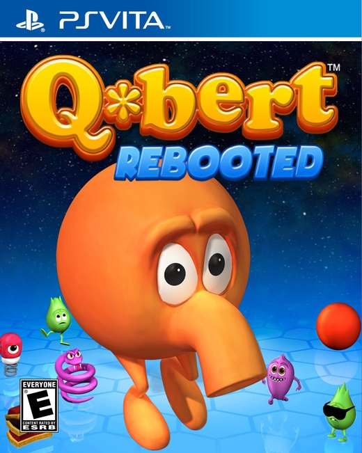 Q*bert: Rebooted box art