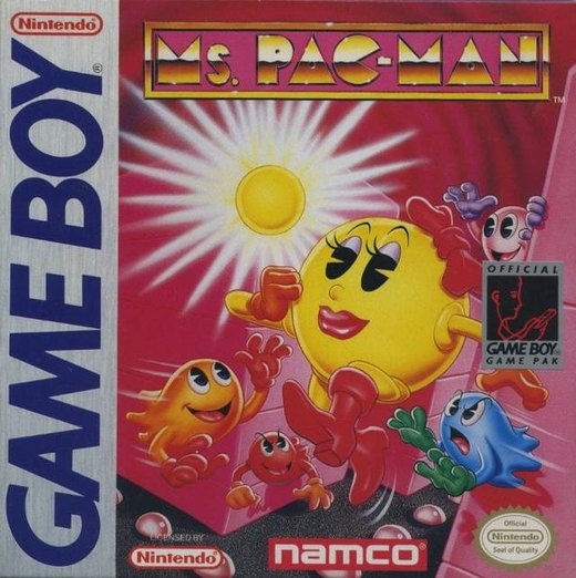Ms. Pac-Man box art