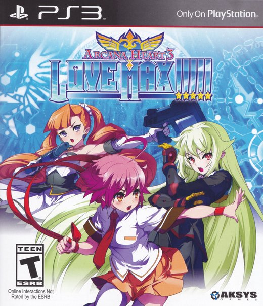 Arcana Heart 3: Love Max!!!!! box art