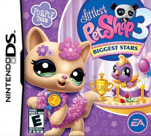 Littlest Pet Shop 3: Biggest Stars: Purple Team box art