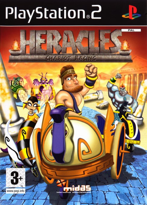 Heracles: Chariot Racing box art
